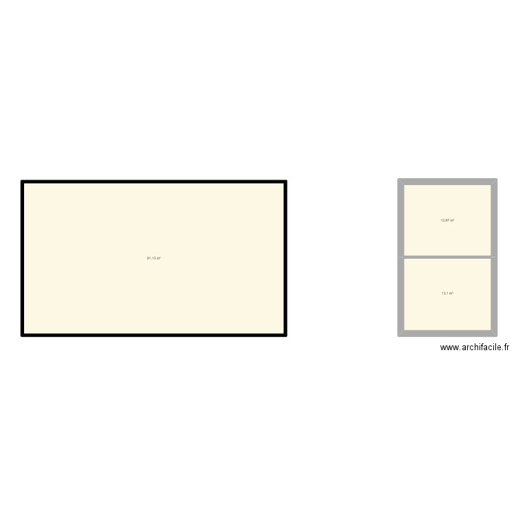 P2 CAB. Plan de 0 pièce et 0 m2