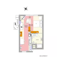 appart pelletan 30m2