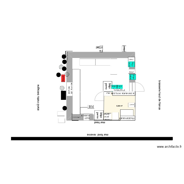 salon2025 6par6. Plan de 0 pièce et 0 m2