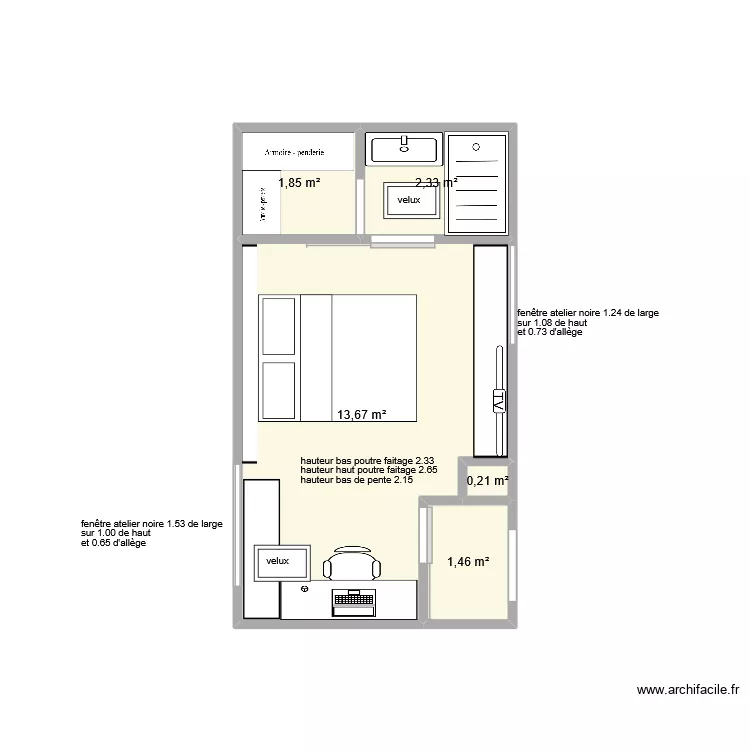 julie sigean. Plan de 5 et 20 m² julie sigean. Plan de 5 et 20 m²