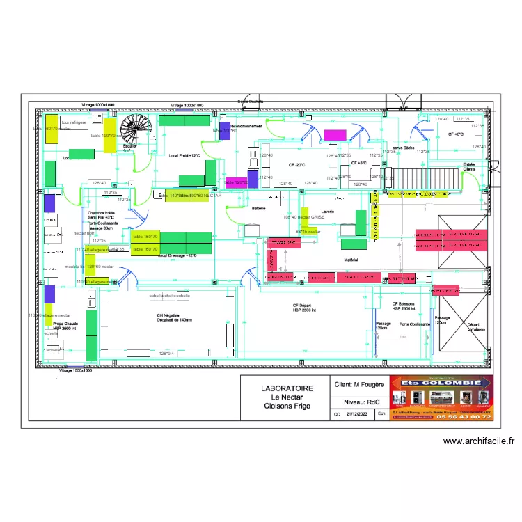 amenagement 06 05 24 rdc v8. Plan de 