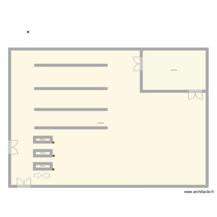 COLRUYT NIVOLAS VERMELLE. Plan de 