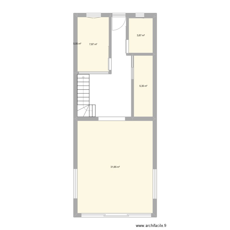 FINAL. Plan de 5 pièces et 49 m2