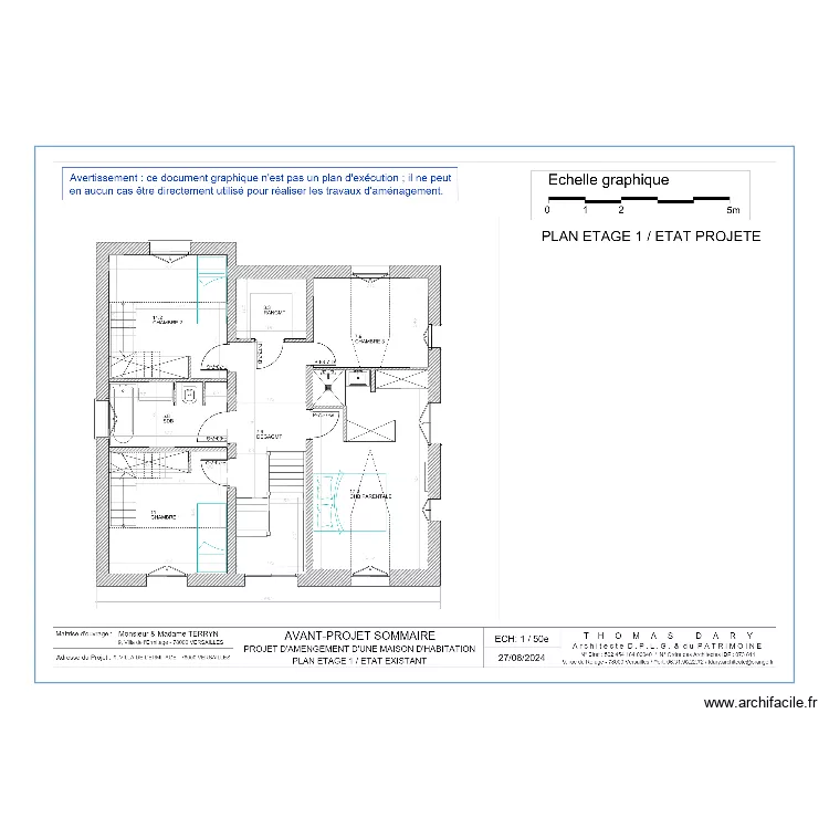 ETAGE 1. Plan de 