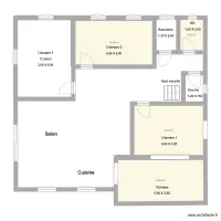 Plan maison Mustafa Algerie 1ER ETAGE