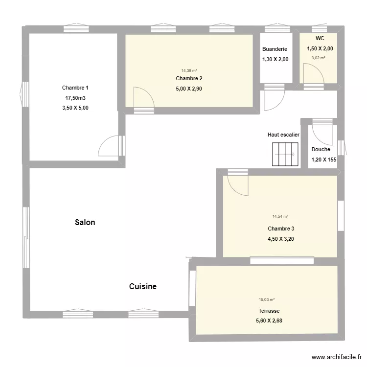 Plan maison Mustafa Algerie 1ER ETAGE. Plan de Plan maison Mustafa Algerie 1ER ETAGE. Plan de