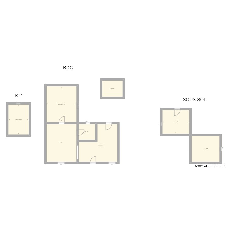 350601779. Plan de 8 pièces et 119 m2