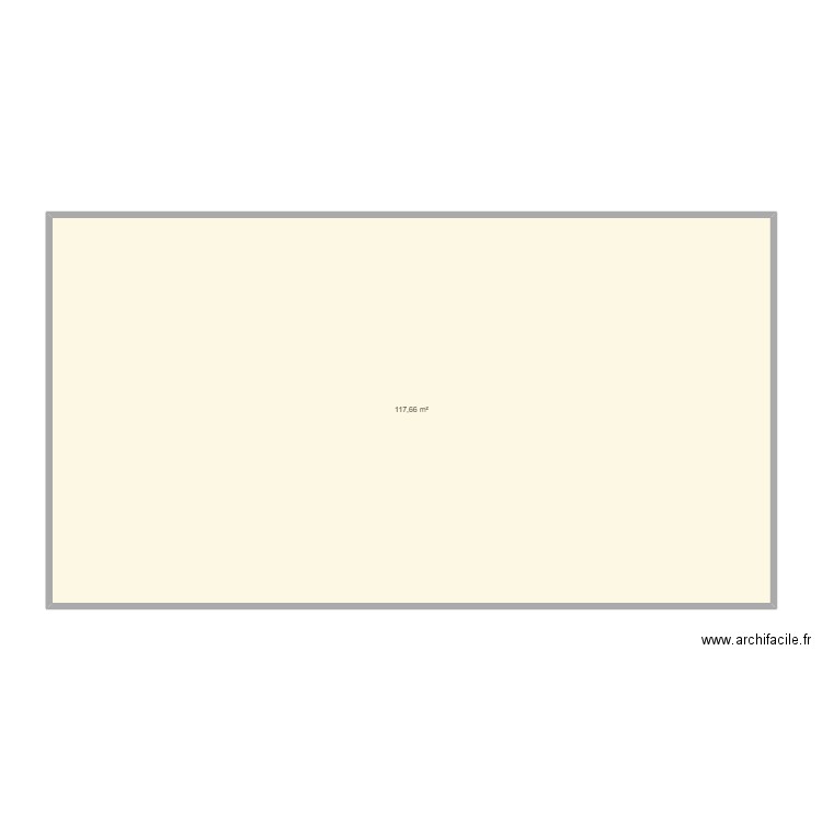 plan 1. Plan de 1 pièce et 118 m2