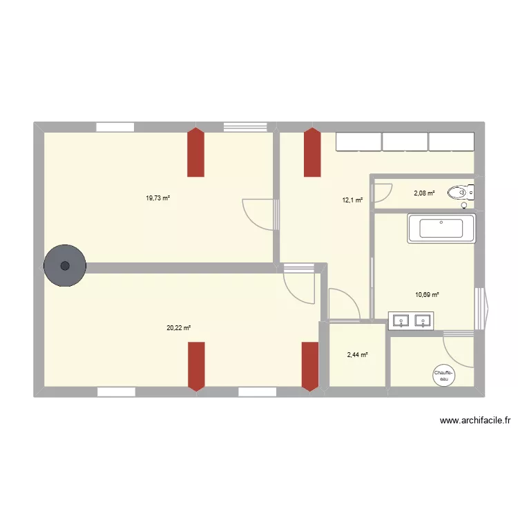 grenier 2. Plan de 6 et 67 m² grenier 2. Plan de 6 et 67 m²