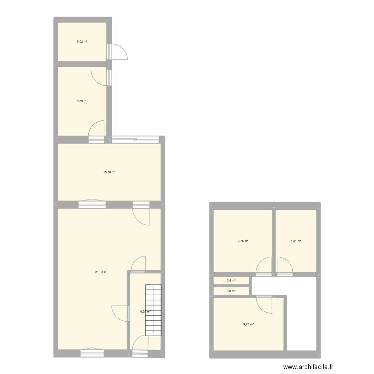ROUART. Plan de 0 pièce et 0 m2