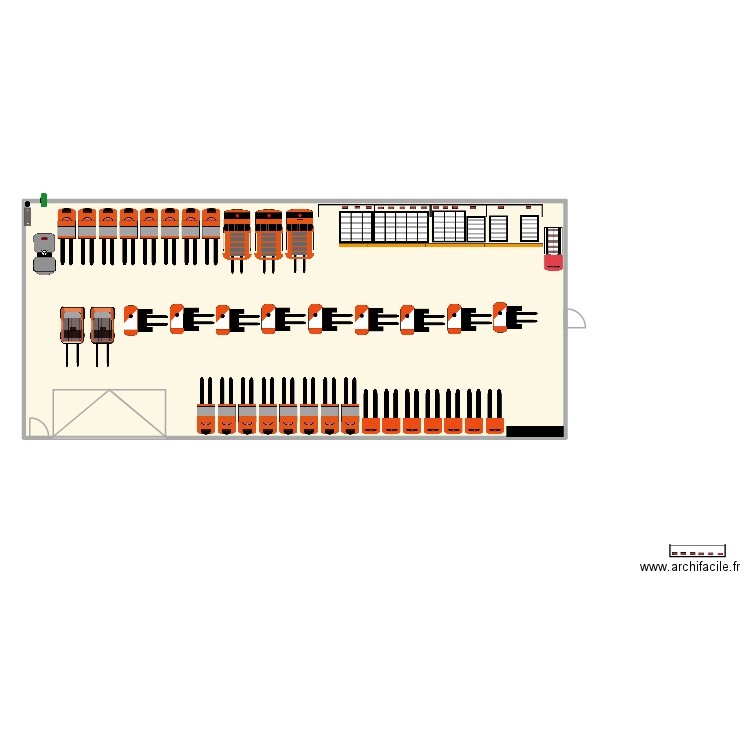 STAC EST  ATTON Version 3. Plan de 1 pièce et 230 m2