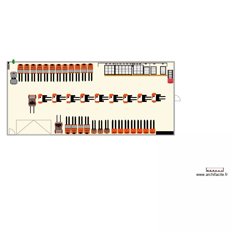STAC EST  ATTON Version 3. Plan de 1  et 230 m²
