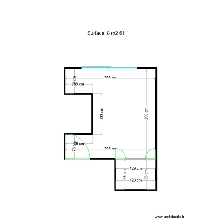 Bureau. Plan de 0 pièce et 0 m2