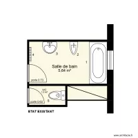 Antigny &agrave; Yzeures Existant