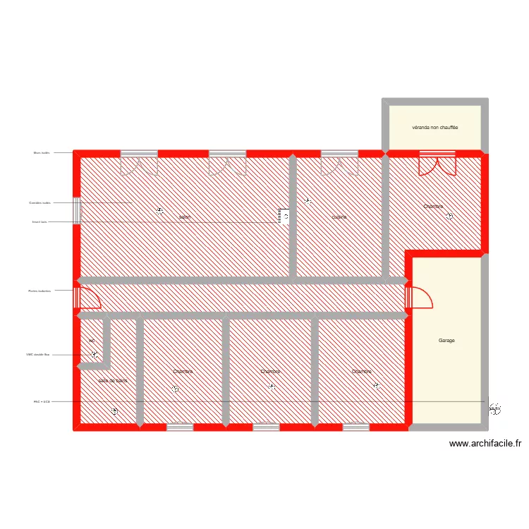 MONKI &eacute;tape 2. Plan de 11  et 148 m²