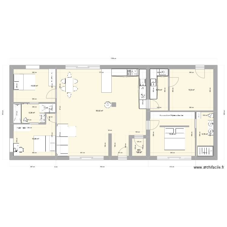 Vendres permis 3. Plan de 0 pièce et 0 m2