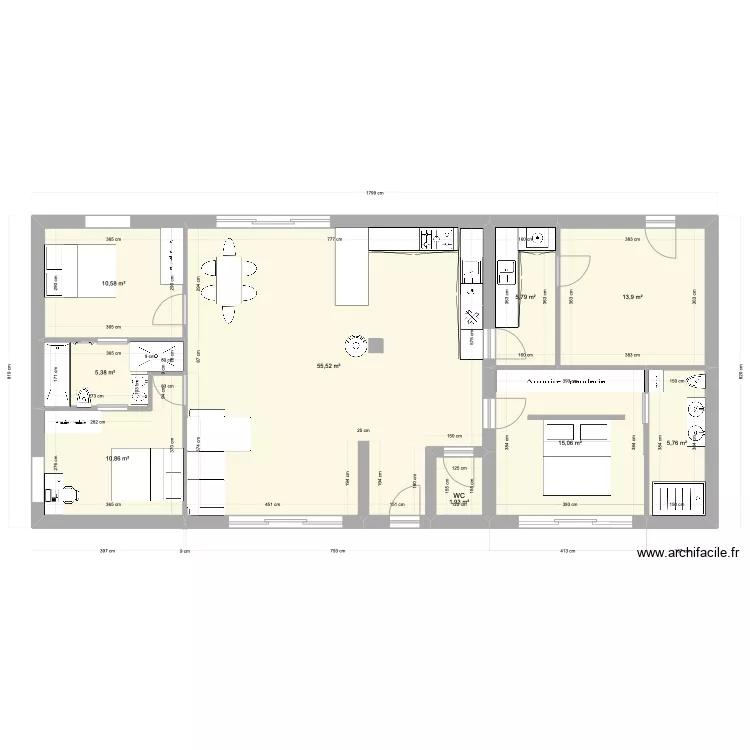 Vendres permis 3. Plan de 
