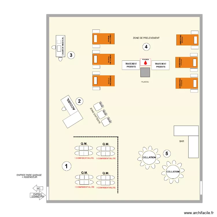 IET NOTRE DAME CHARLEROI. Plan de 