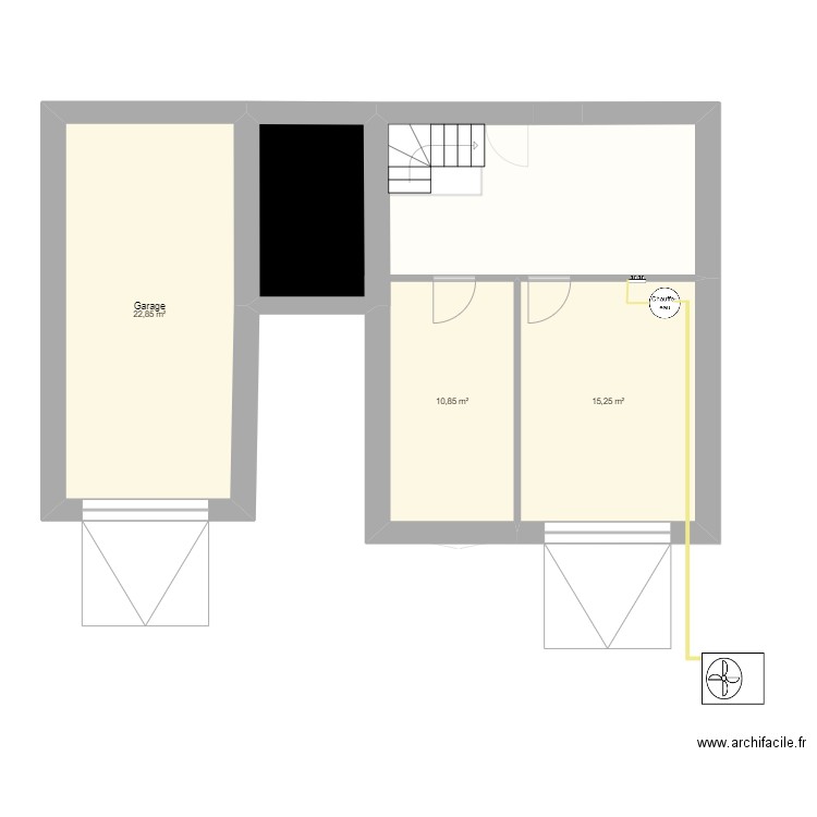 COQUEBLIN GILLESµ. Plan de 17 pièces et 208 m2