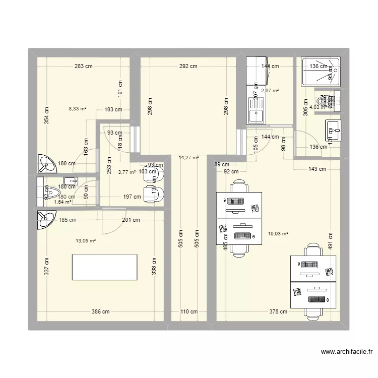 Saint Joseph RDC // V3. Plan de 