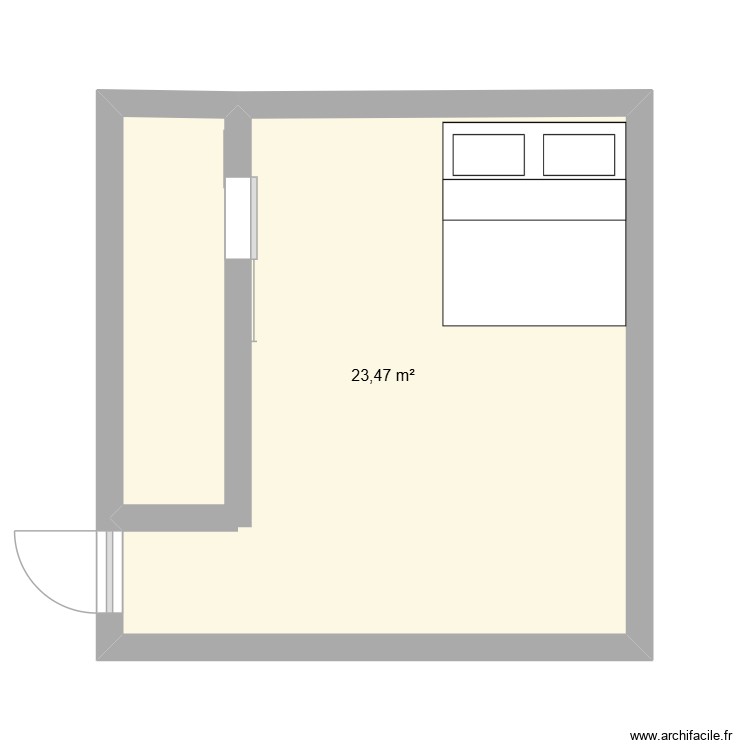 chambre maman. Plan de 0 pièce et 0 m2