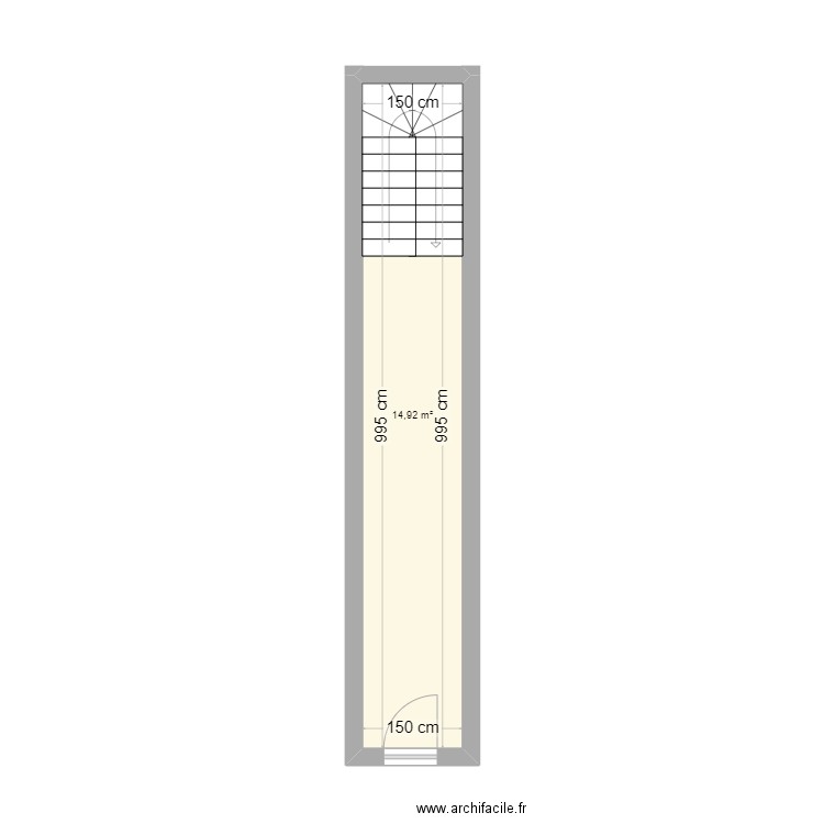 Hall d'entrée. Plan de 0 pièce et 0 m2