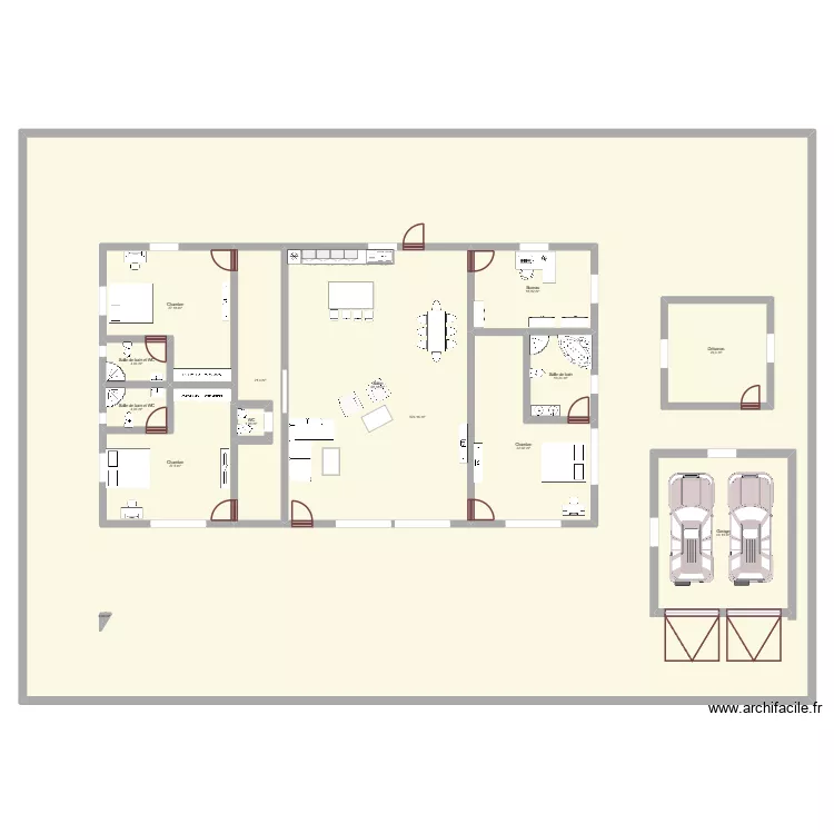 Antonela 4. Plan de 14 et 1186 m² Antonela 4. Plan de 14 et 1186 m²