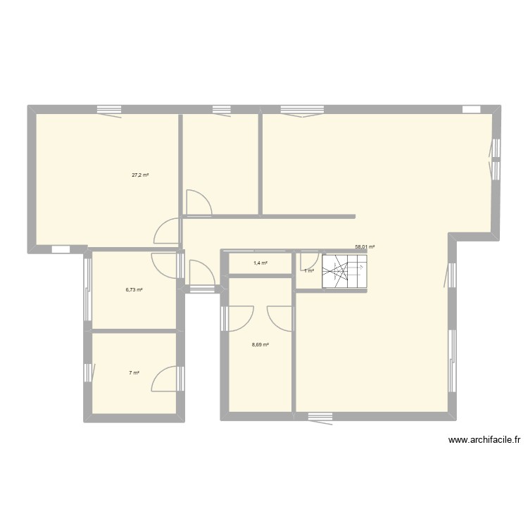 lann nevars. Plan de 0 pièce et 0 m2