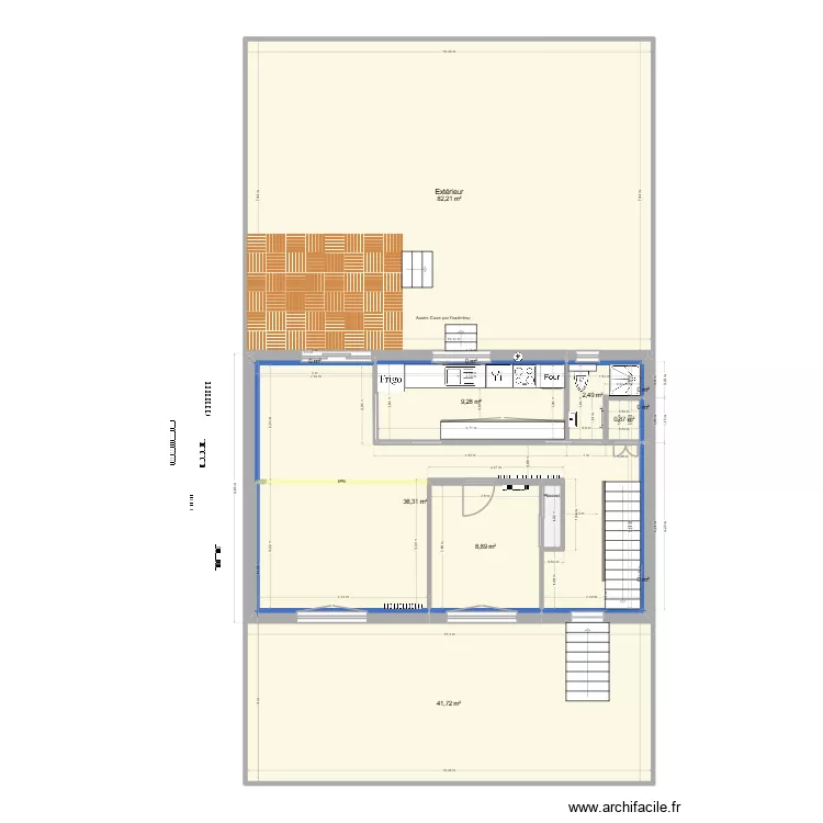 RDC - 03. Plan de 13 et 183 m² RDC - 03. Plan de 13 et 183 m²