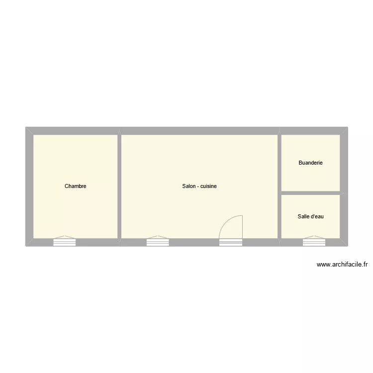 Salem location. Plan de 