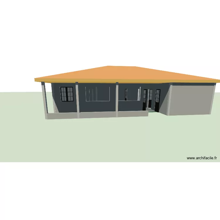 Maison de Jean Michel 1. Plan de 8 Pièces et 96 m²