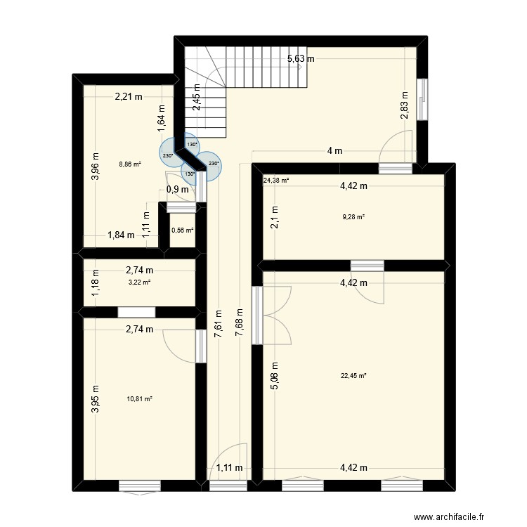 Plan 1. Plan de 0 pièce et 0 m2