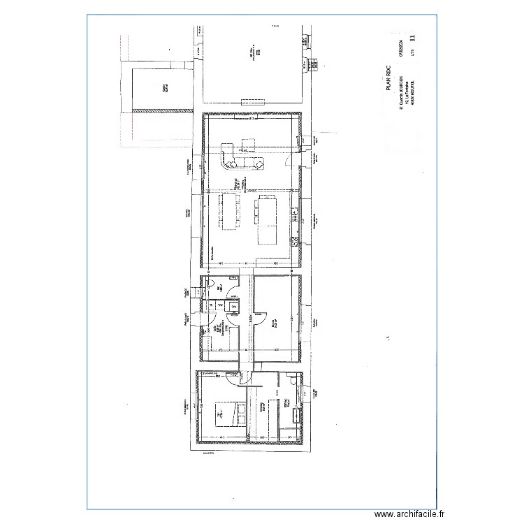 JOURDON FILS RDC. Plan de 0 pièce et 0 m2