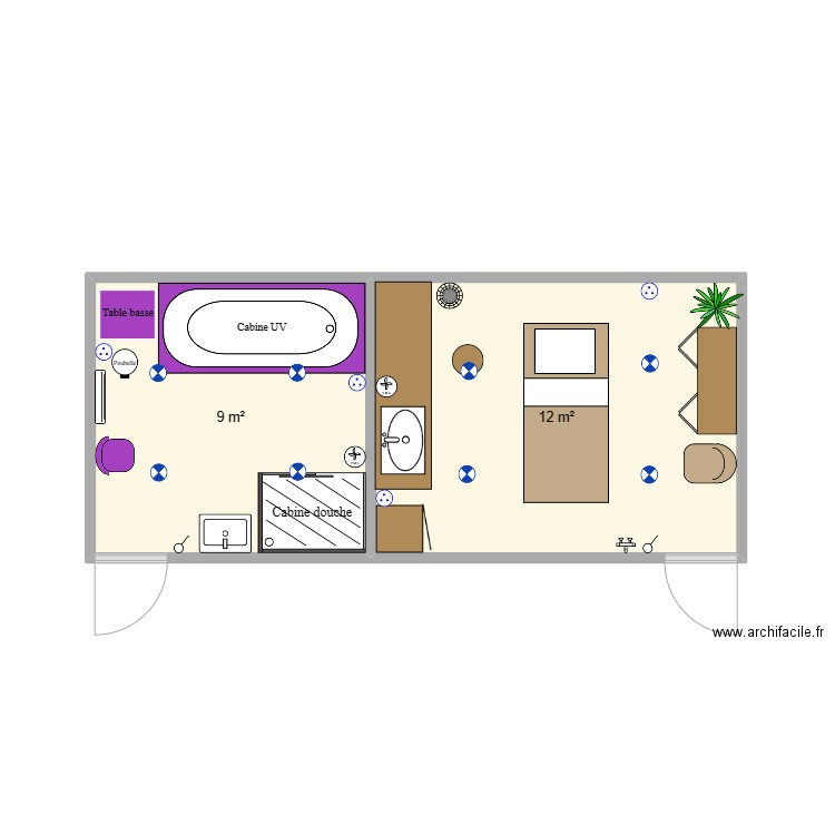 Annaaa. Plan de 0 pièce et 0 m2