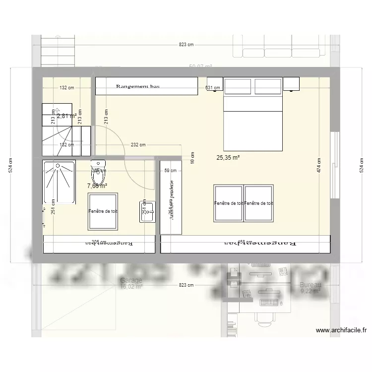 Plan V9 avec étage (toit Périgourdin). Plan de 0 pièce et 0 m2 Plan V9 avec étage (toit Périgourdin). Plan de 0 pièce et 0 m2