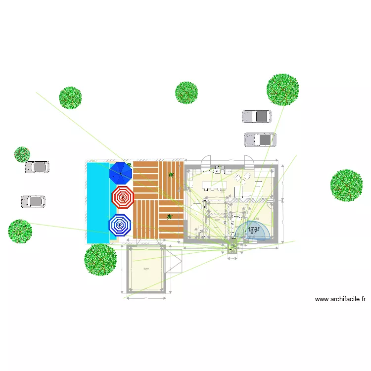 maison 5. Plan de 