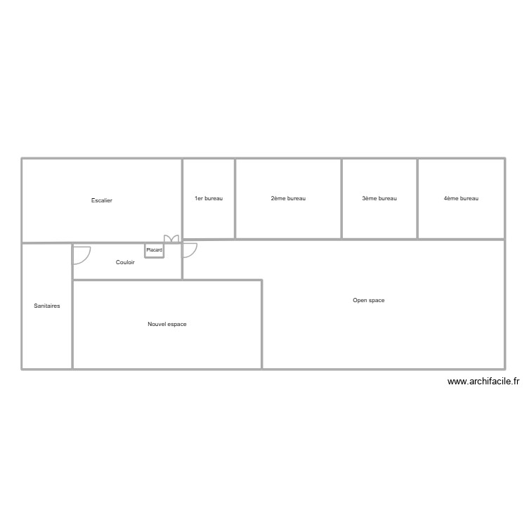 durousseau. Plan de 0 pièce et 0 m2
