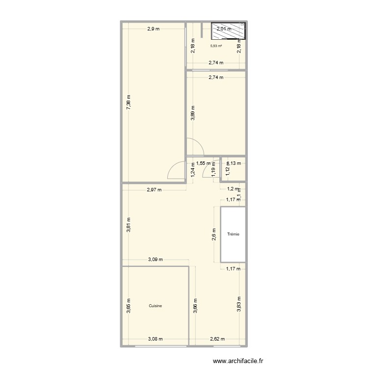 Serpolet. Plan de 0 pièce et 0 m2