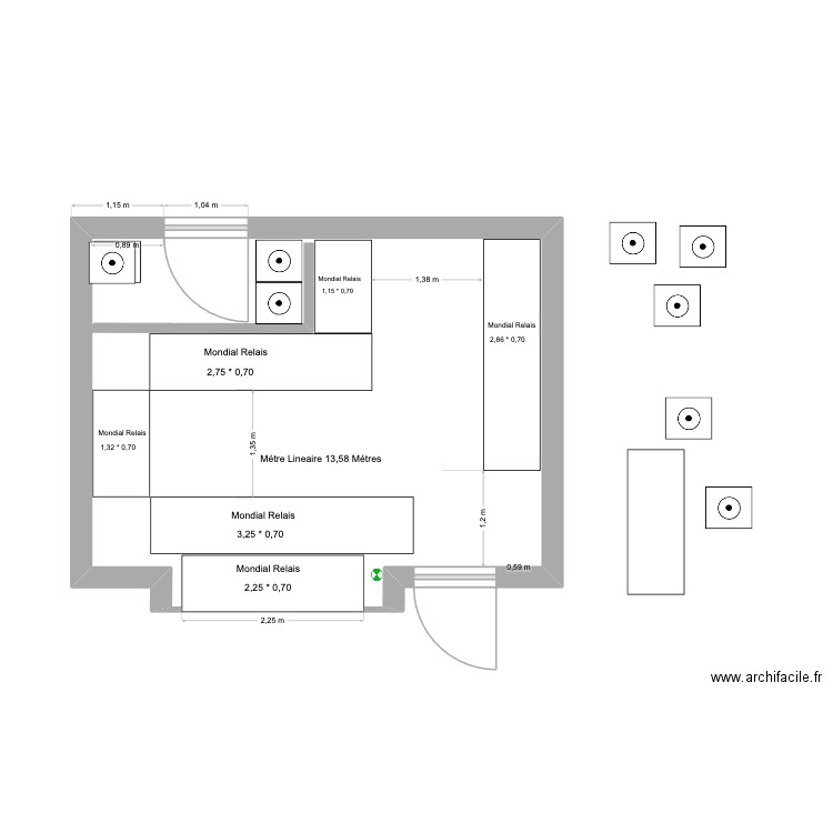 LOCAL93 LIBERATION AMÉNAGEMENT 2. Plan de 0 pièce et 0 m2