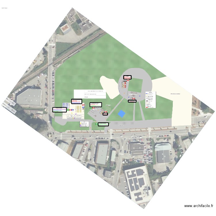 RAF26 - ALBERTVILLE RESSOURCES. Plan de 7 pièces et 676 m2