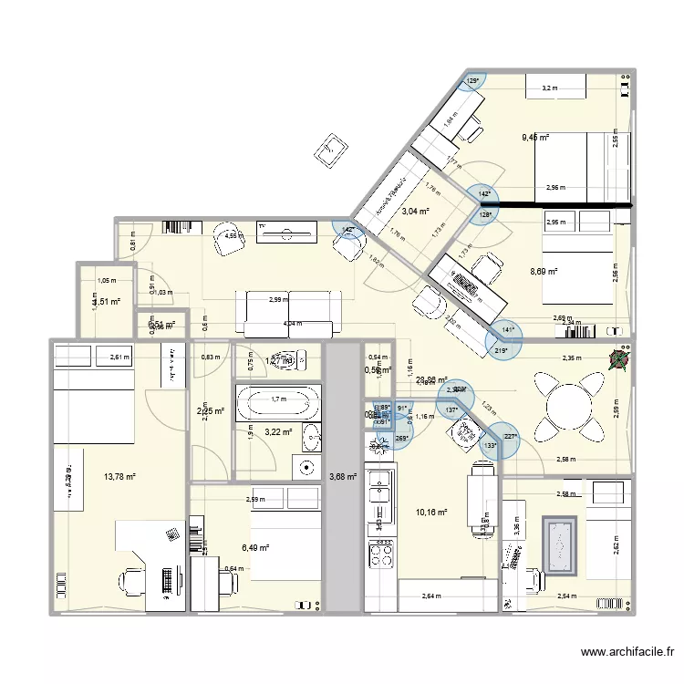 levallois10. Plan de 