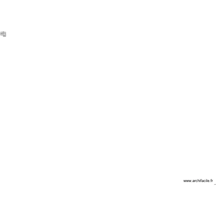 nouveau rdc. Plan de 10  et 78 m²