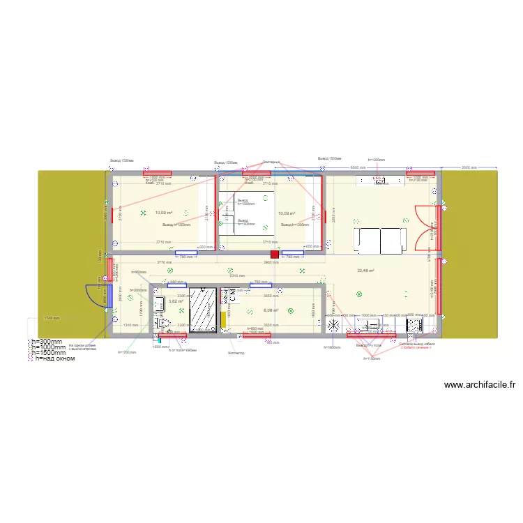 Парлово Barn 1 эл. Plan de 