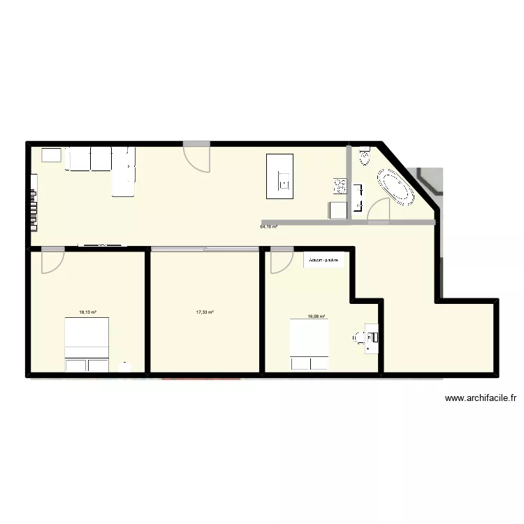 montpellier. Plan de 4 et 116 m² montpellier. Plan de 4 et 116 m²