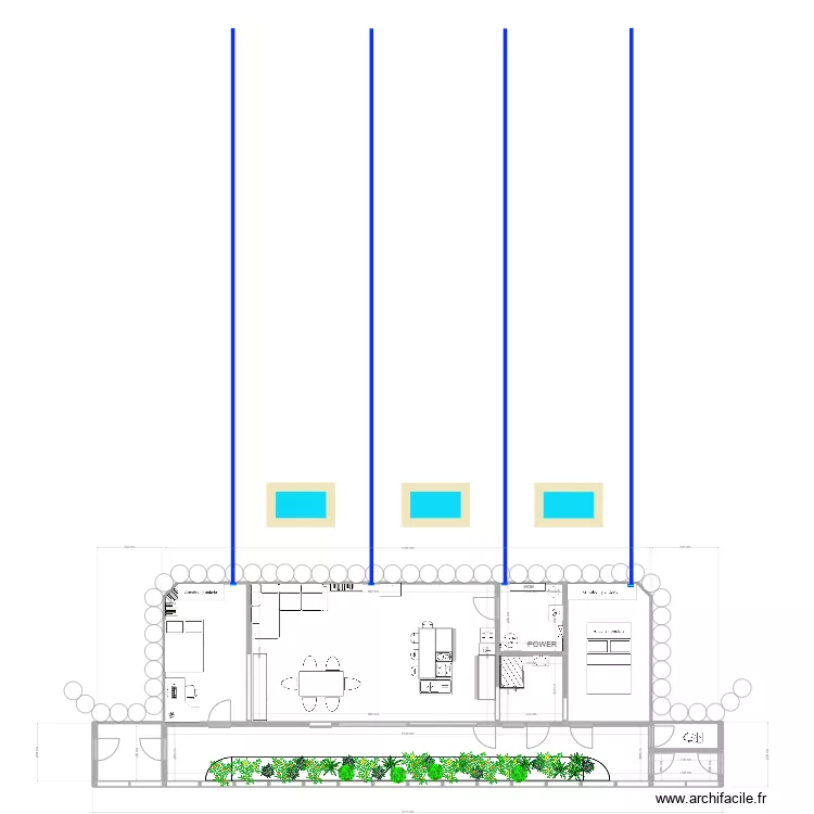 GRANDE Earthship 2 BIGBIRD. Plan de 
