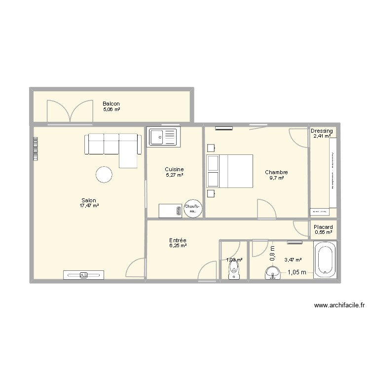 zoning jabes. Plan de 0 pièce et 0 m2