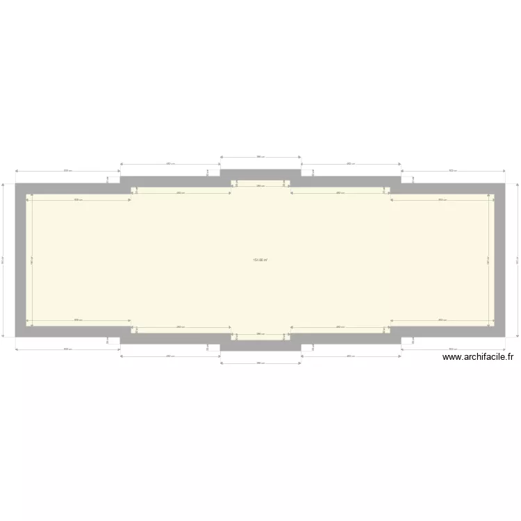 rdc archi 1. Plan de 1 et 155 m² rdc archi 1. Plan de 1 et 155 m²