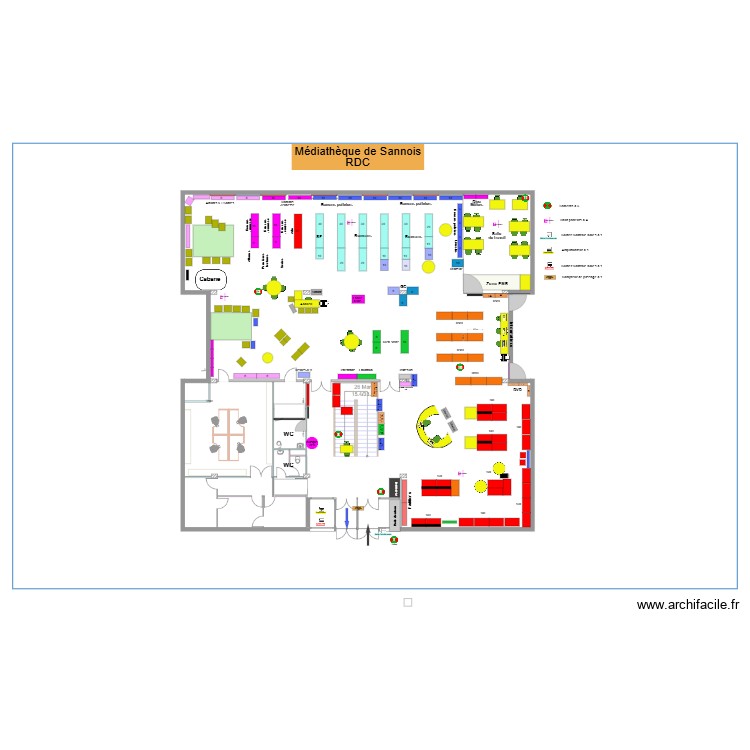 COPIE - SANNOIS - RDC - 2025 OPEN+. Plan de 0 pièce et 0 m2 COPIE - SANNOIS - RDC - 2025 OPEN+. Plan de 0 pièce et 0 m2