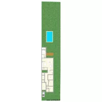config 3 chambre jardin + patio