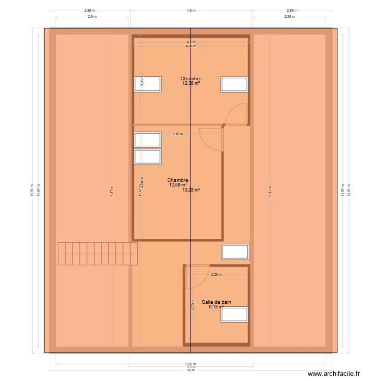 plan étage. Plan de 0 pièce et 0 m2 plan étage. Plan de 0 pièce et 0 m2